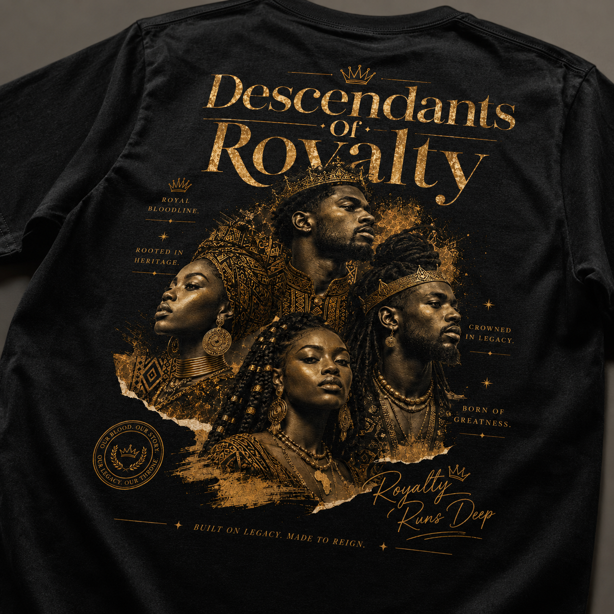Descendants of Royalty Graphic T‑Shirt