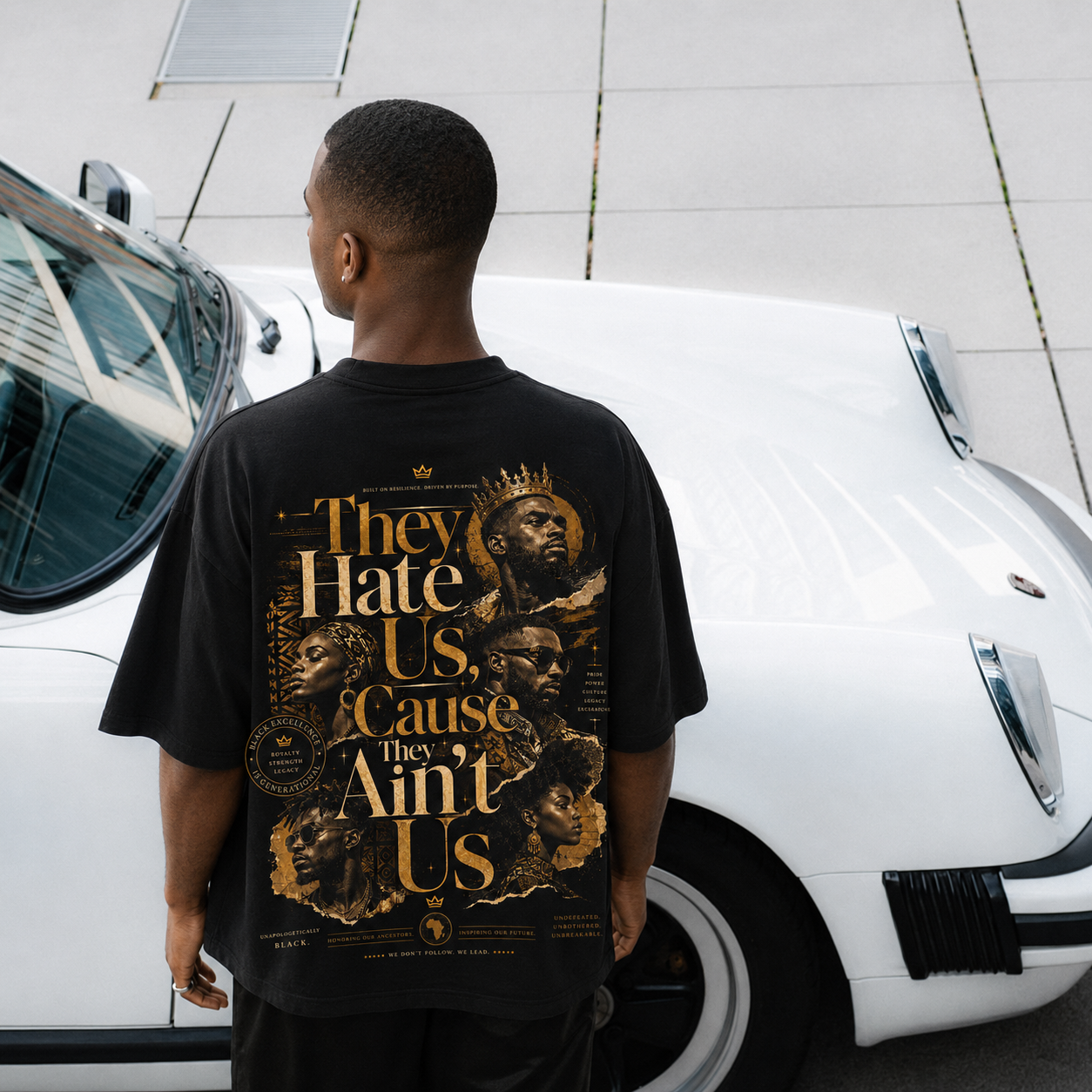 They Hate Us, Cause They Ain't Us Graphic Tee