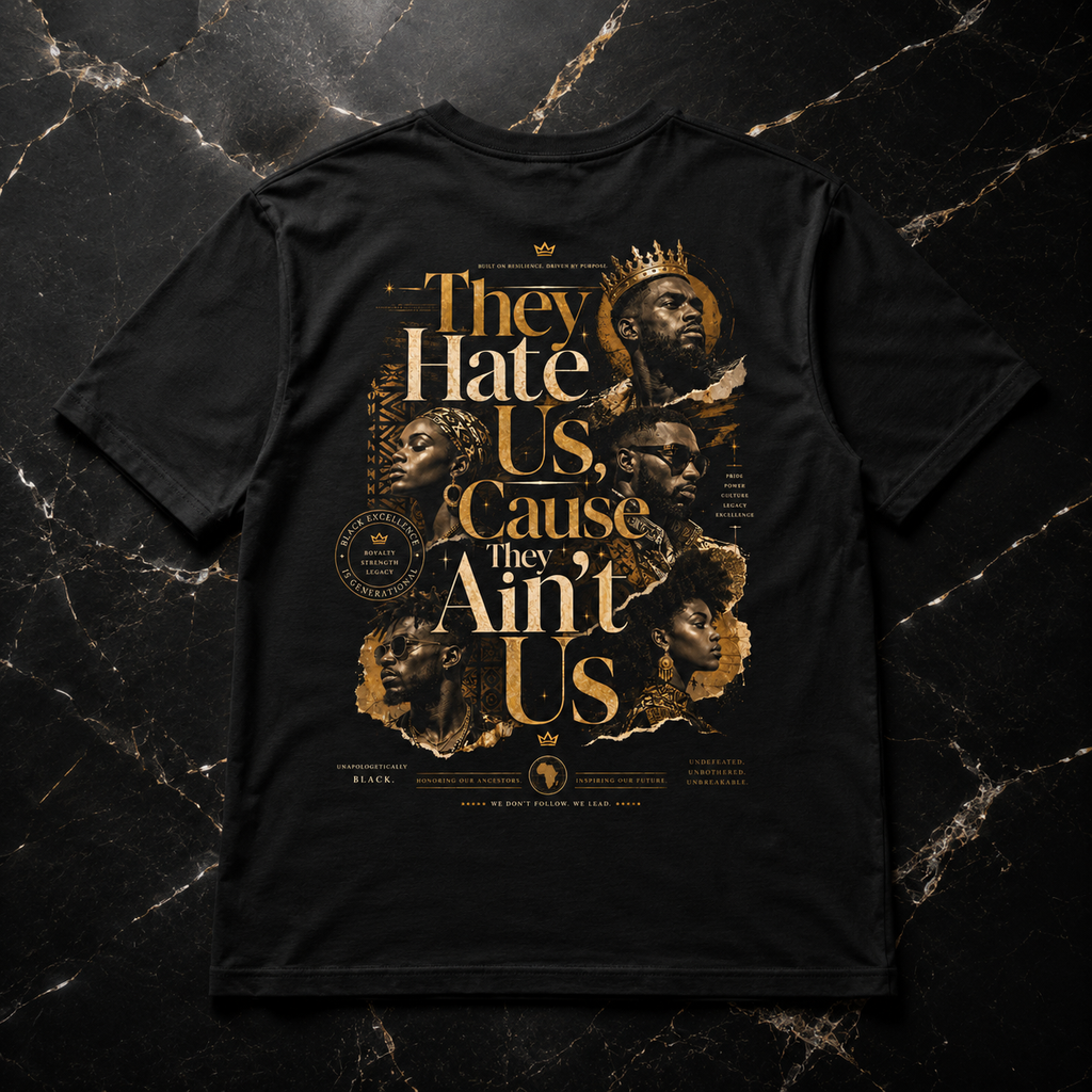 They Hate Us, Cause They Ain't Us Graphic Tee