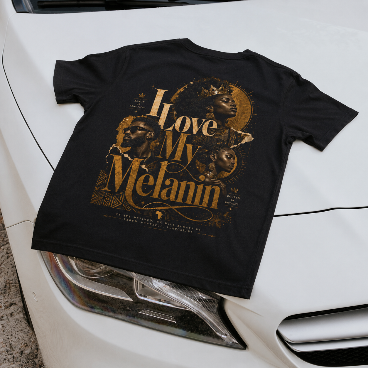 I Love My Melanin Graphic Tee
