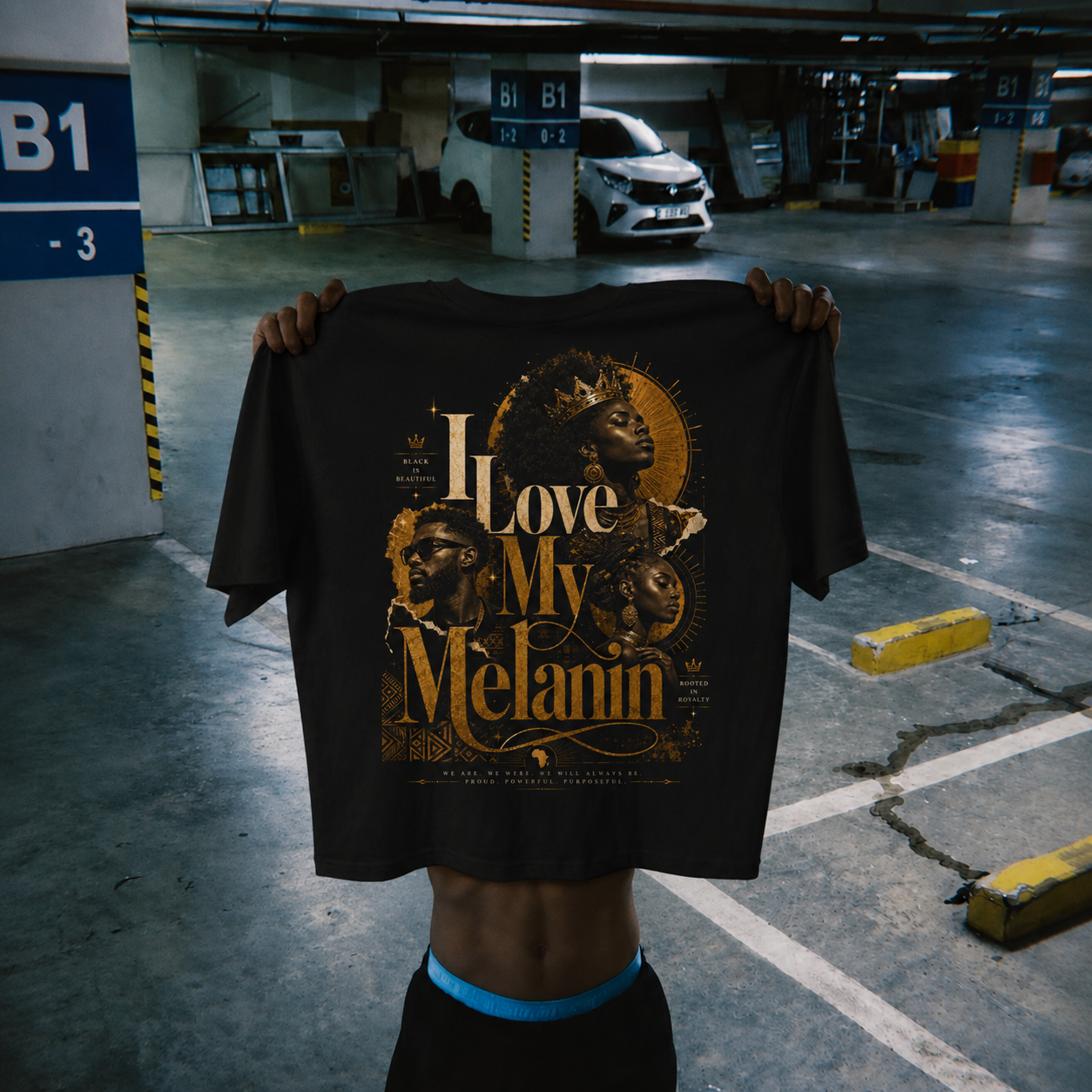 I Love My Melanin Graphic Tee