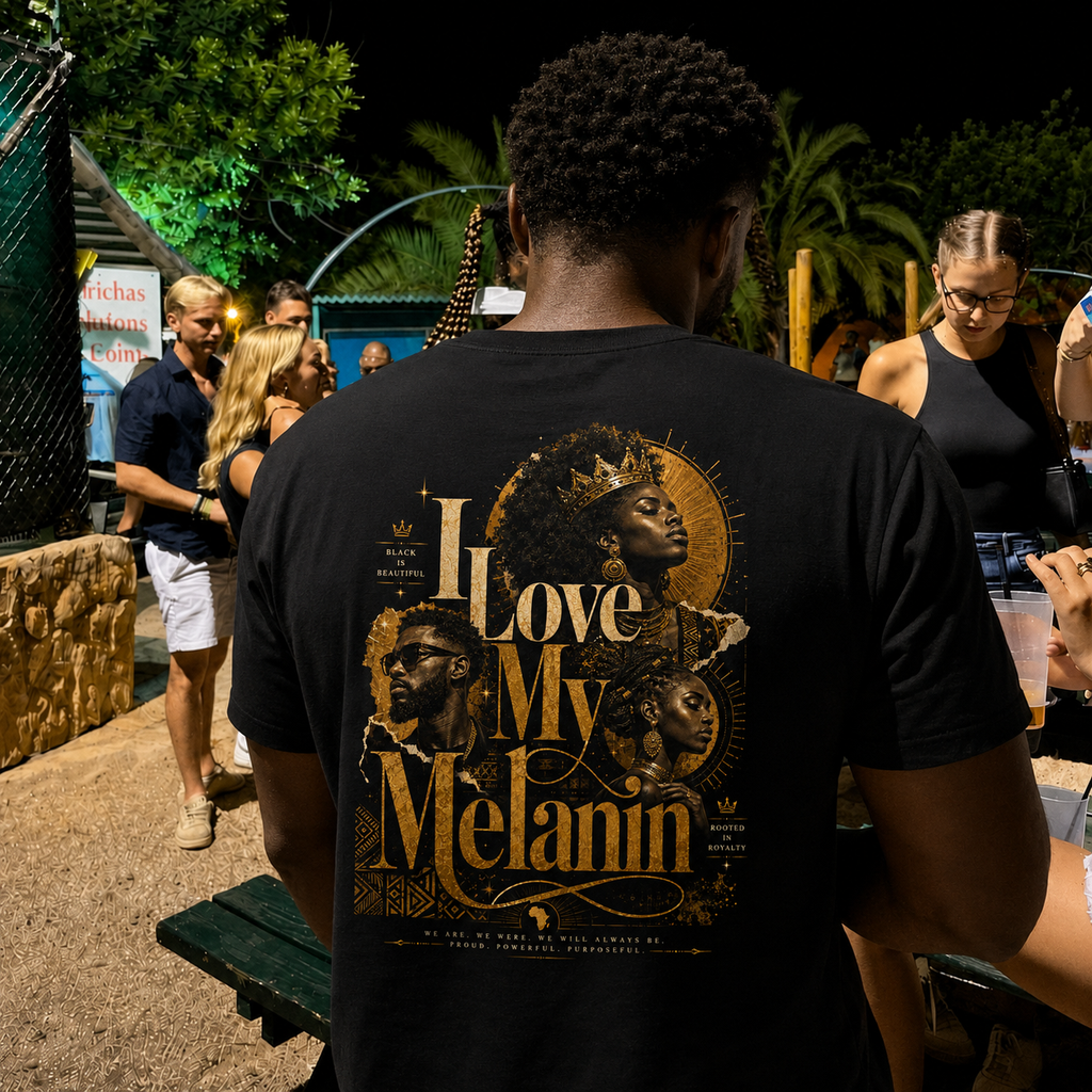 I Love My Melanin Graphic Tee
