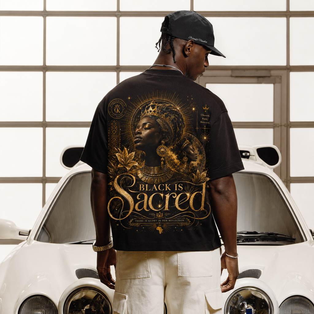 Black Is Sacred Graphic Tee