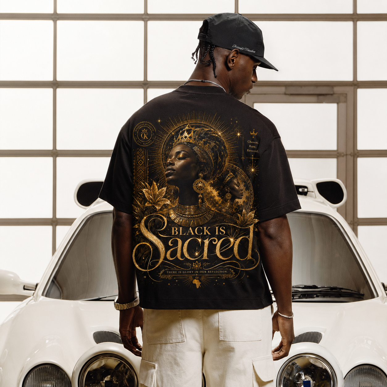 Black Is Sacred Graphic Tee