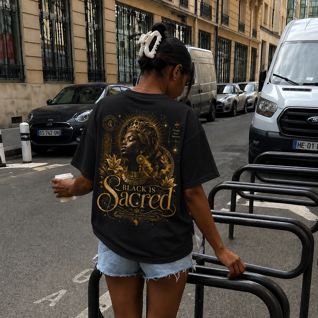 Black Is Sacred Graphic Tee