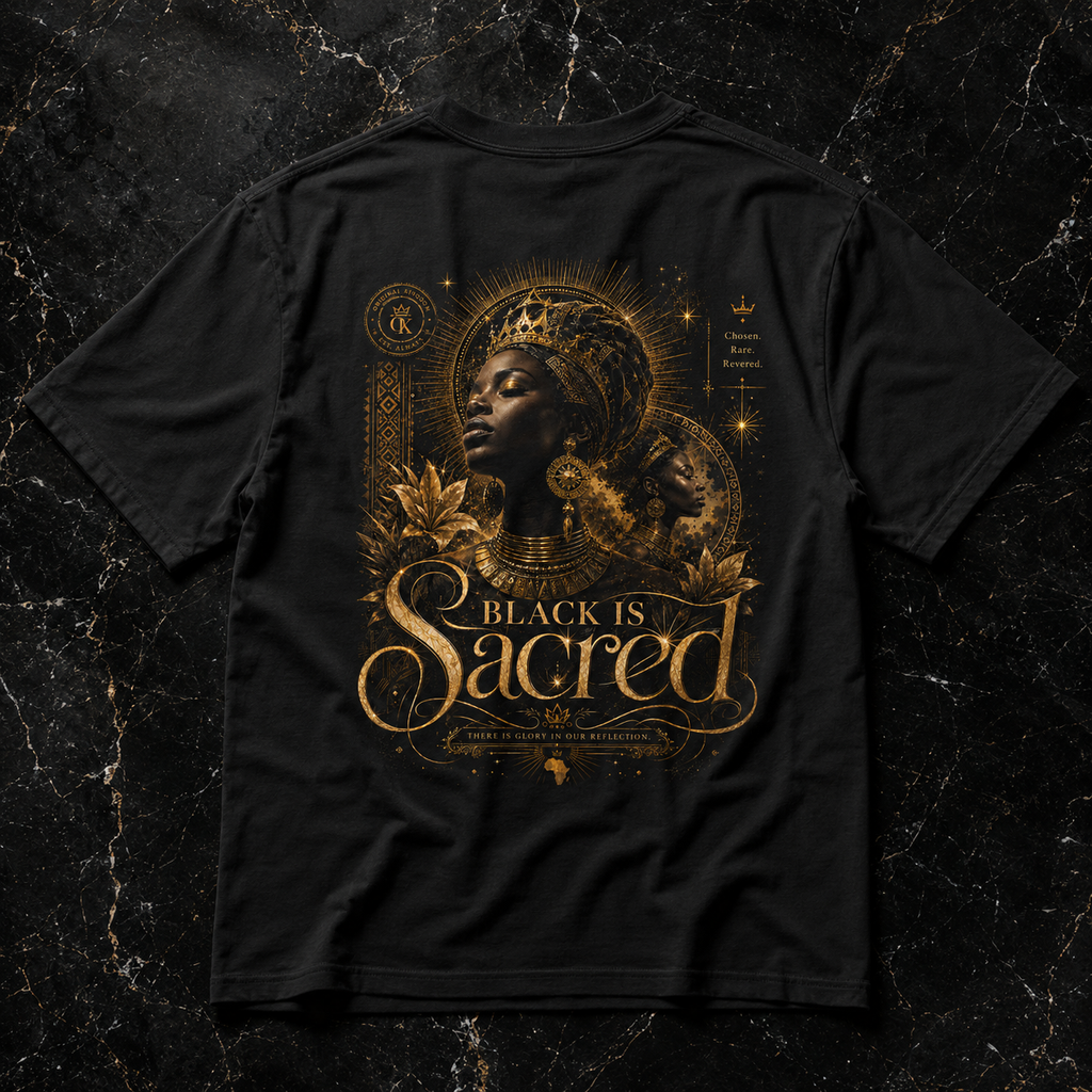 Black Is Sacred Graphic Tee